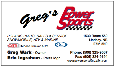 Greg's Power Sports at the Canadian Blue Book Trader