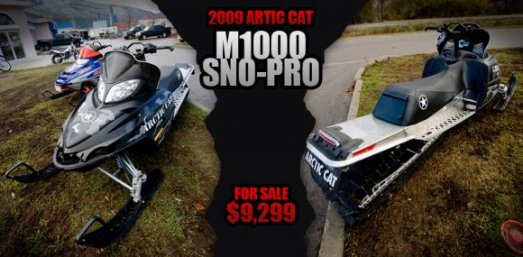 Arctic Cat Snowmobiles M1000. 2009 ARCTIC CAT M1000 SNO PRO